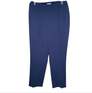 ARITZIA WILFRED Darontal Crepe Crop Pants Blue Sz 4